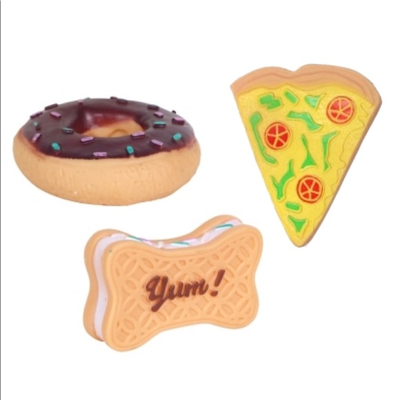 Greenbrier Kennel Club Other - NWT Food Pizza Donut Ice Cream Sandwich Dog Toy
